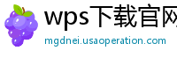 wps下载官网首页网址是多少啊